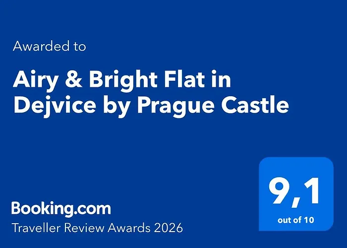 Airy & Bright Flat In Dejvice By Castle