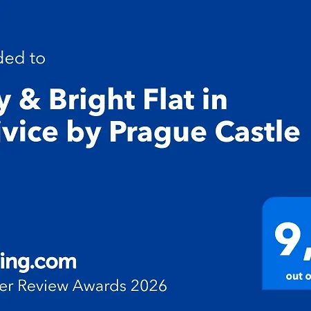 Airy & Bright Flat In Dejvice By Castle